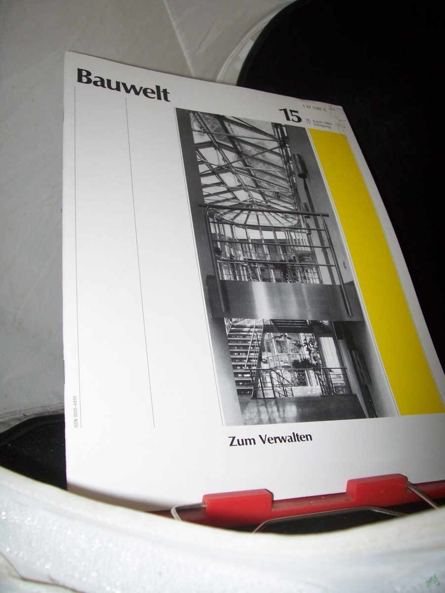 Product image 1 of the product “15/1986 zum Verwalten ”