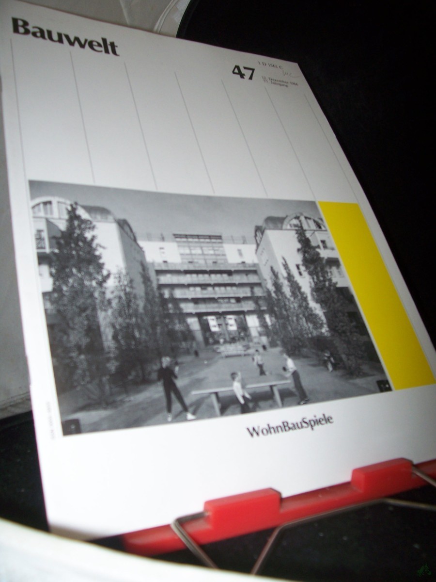 Product image 1 of the product “47/1986 WohnBauSpiele ”