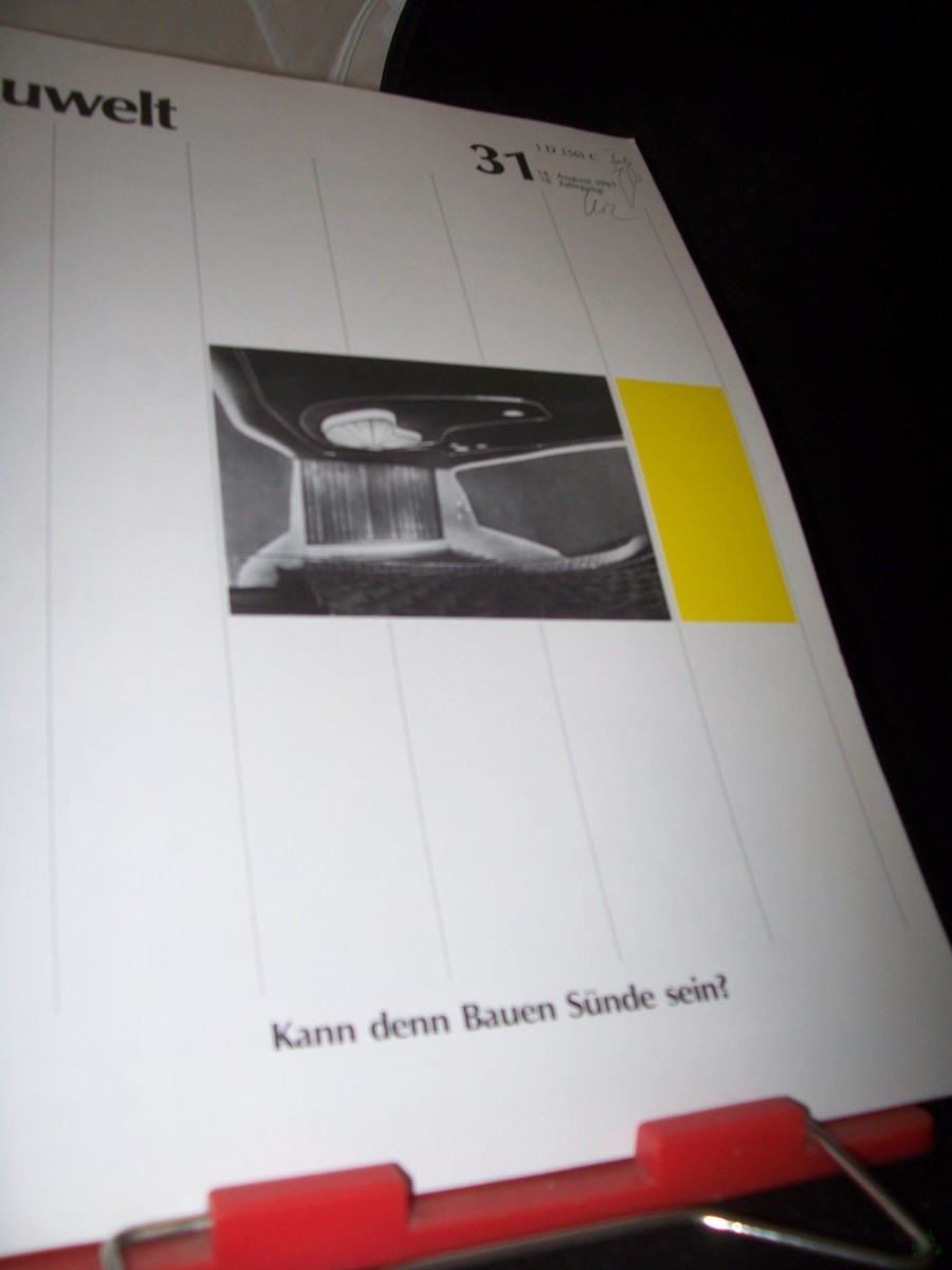 Product image 1 of the product “31/1987 kann denn Bauen Sünde sein ”