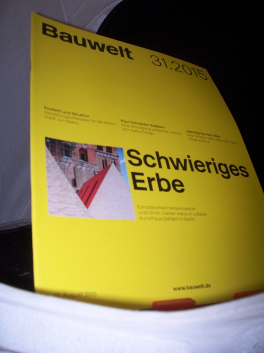 Artikelbild 1 des Artikels “31/2015 schwieriges Erbe “