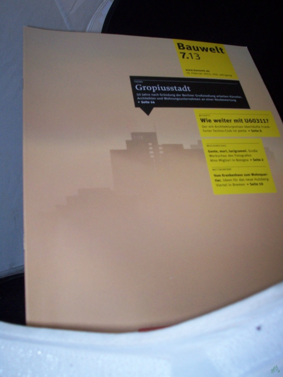 Product image 1 of the product “7/2013 Gropiusstadt ”