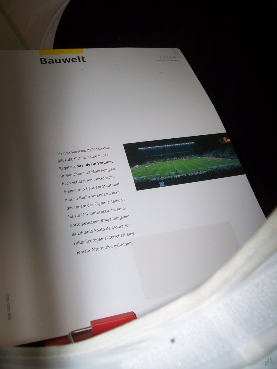 Artikelbild 1 des Artikels “22/2004 das ideale Stadion “