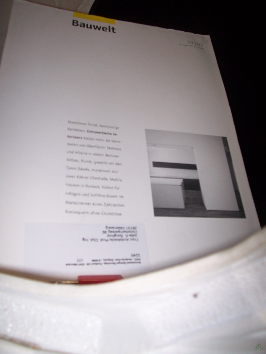 Product image 1 of the product “33/2003 Extrovertierte Interieurs ”