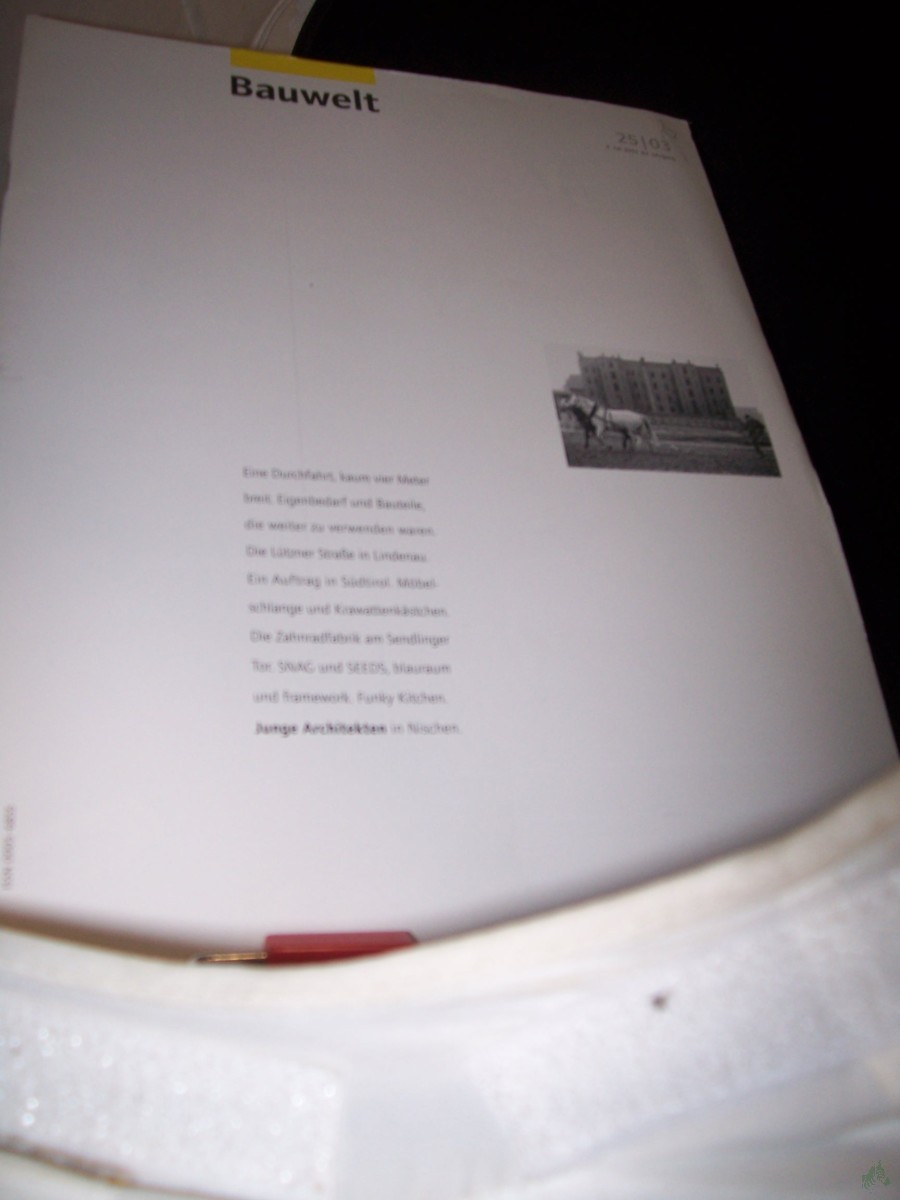 Product image 1 of the product “25/2003 Junge Architeketen ”