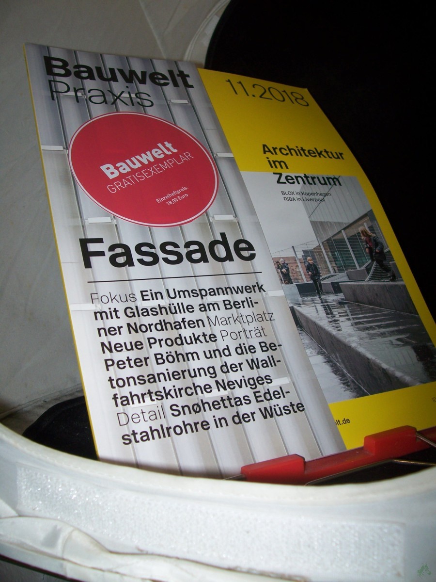 Product image 1 of the product “11/2018 Architektur im Zentrum ”