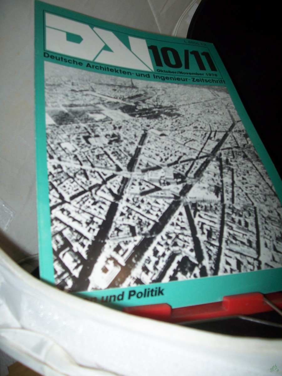 Product image 1 of the product “10/11 1978 Bauen und Politik ”