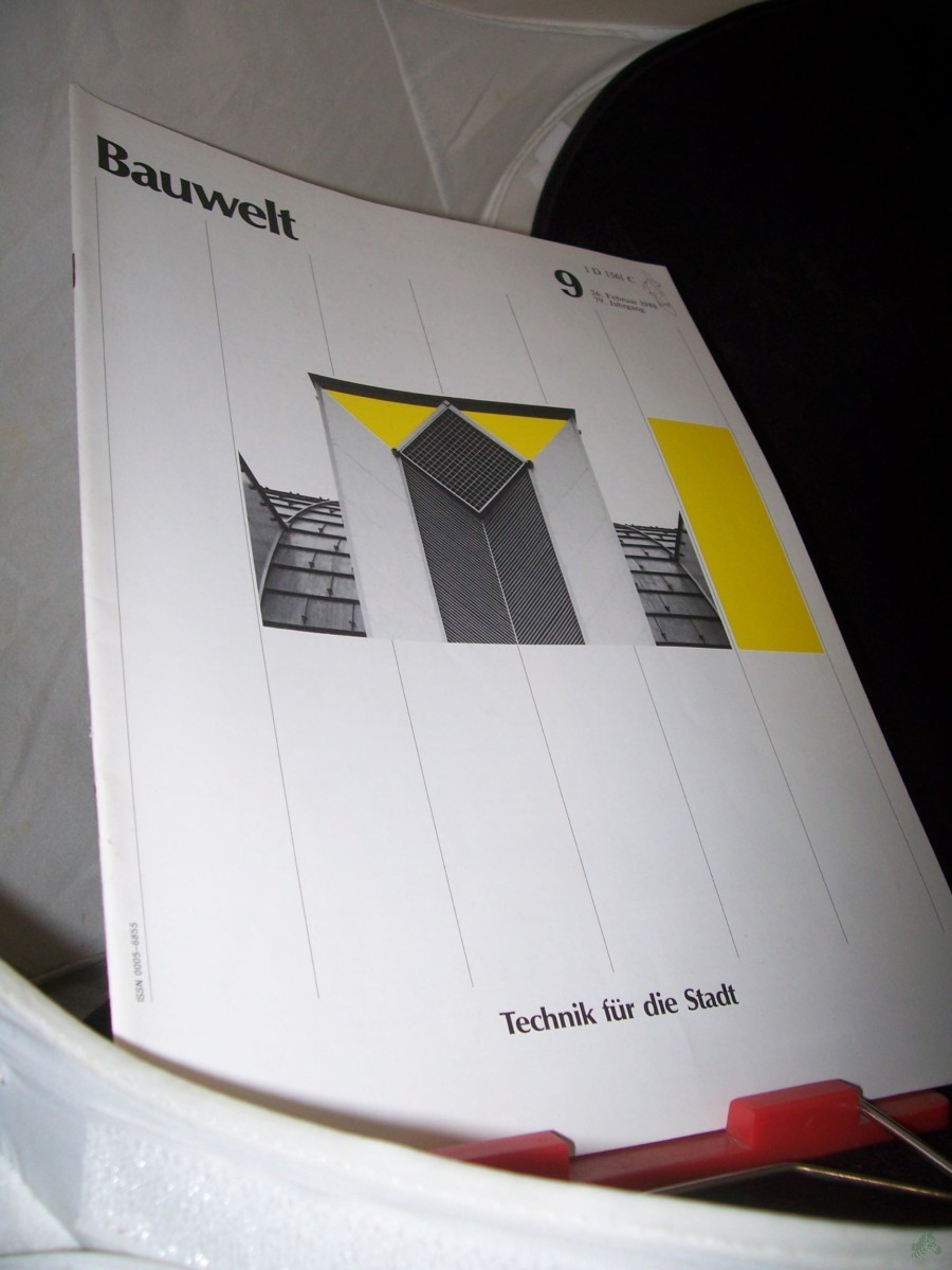 Product image 1 of the product “9/1988 Technik für die Stadt ”