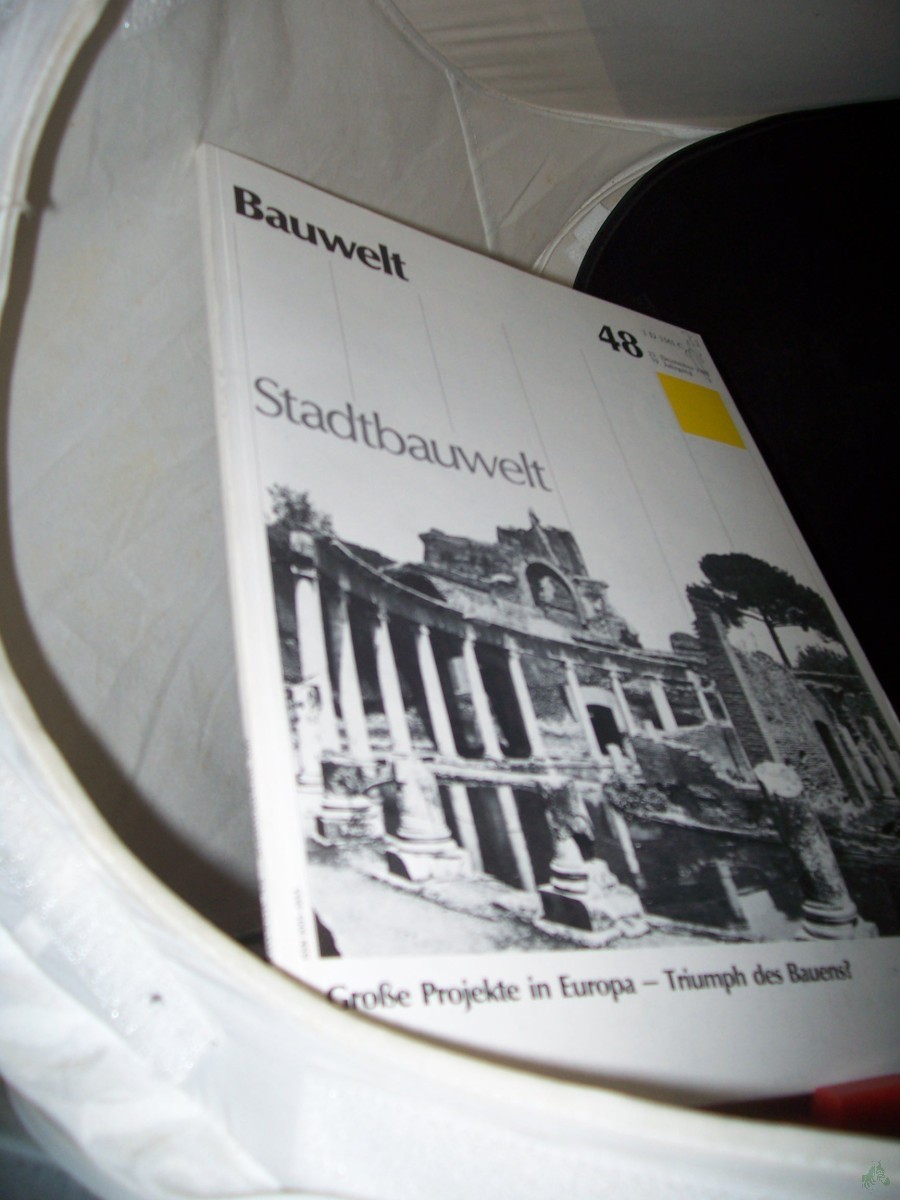 Product image 1 of the product “48/1988 große Projekte in Europa, Triumph des bauens? ”
