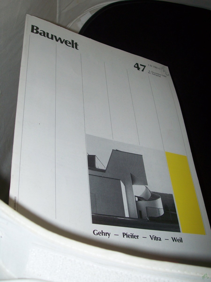 Product image 1 of the product “47/1989 Gehry Pfeifer Vitra Weil ”