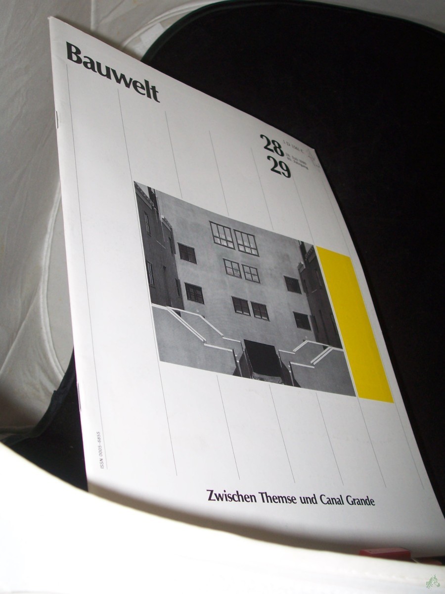 Product image 1 of the product “28/29 1989 Zwischen Themse und Canal Grande ”