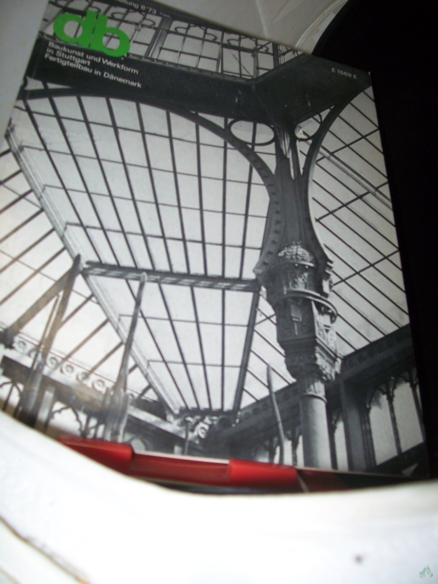 Product image 1 of the product “8/1973 Baukunst und Werkform in Stuttgart, Fertigteilbau in Dänemark ”