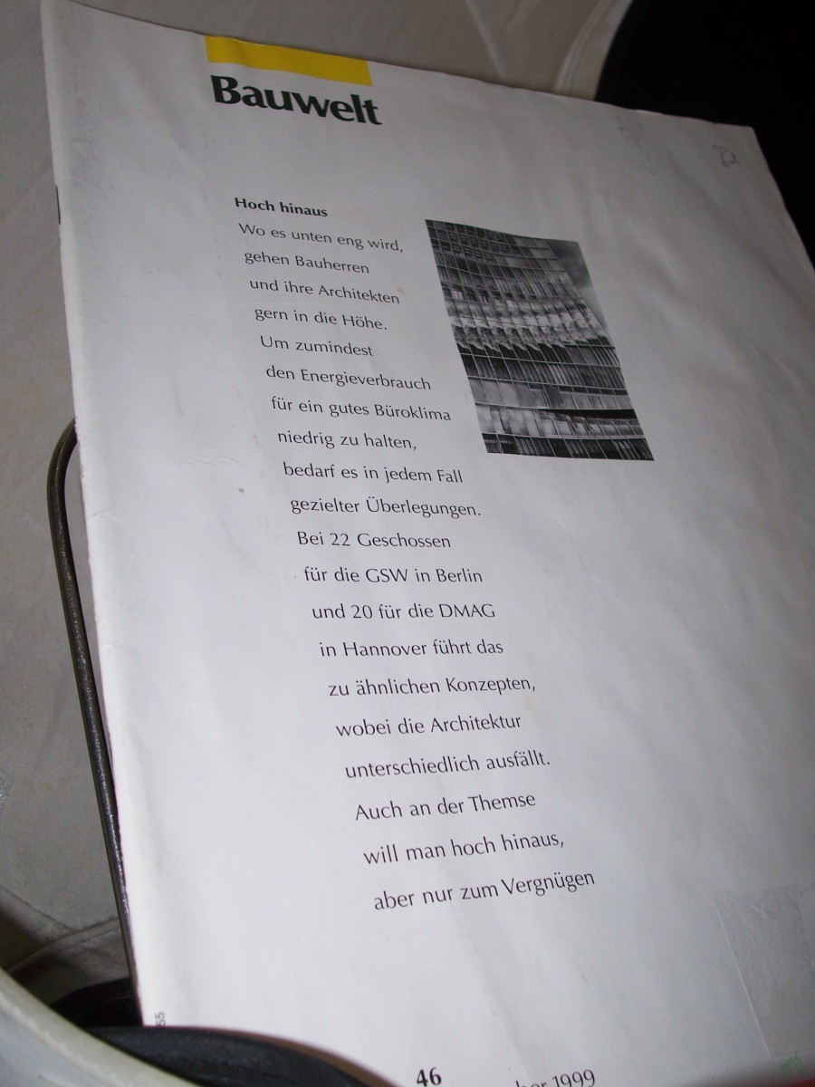 Artikelbild 1 des Artikels “46/1999 hoch hinaus “