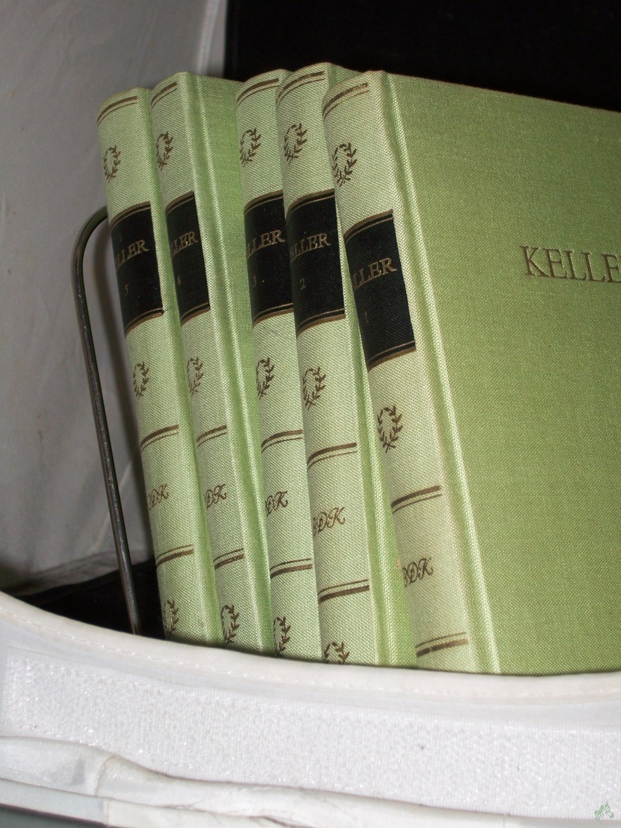 Product image 1 of the product “[Werke] Kellers Werke : in 5 Bänden / Keller. [Ausgew. u. eingel. von Hans Richter] ”