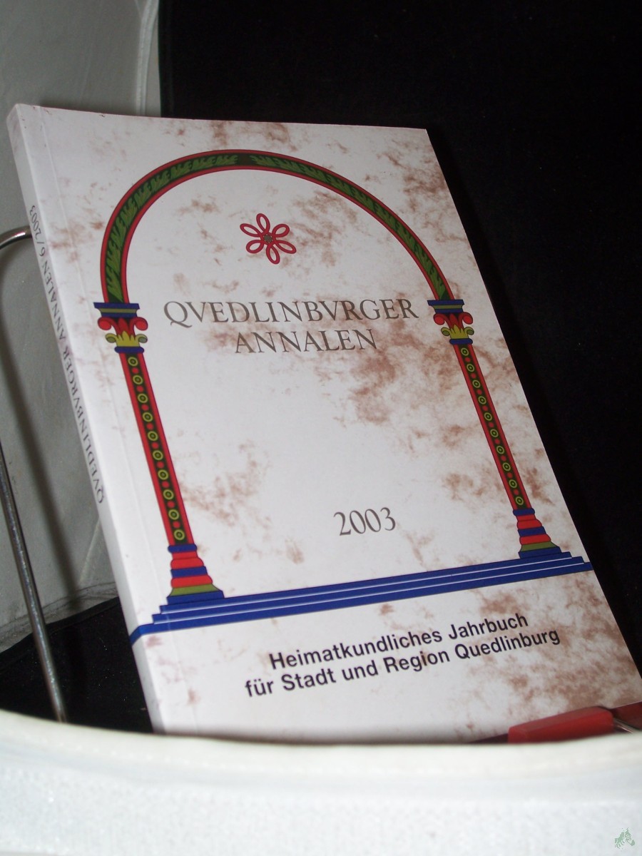 Product image 1 of the product “Quedlinburger Annalen , 2003 ”