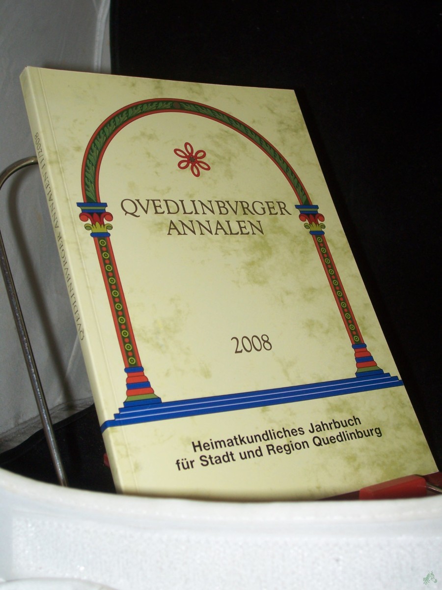 Product image 1 of the product “Quedlinburger Annalen , 2008 ”