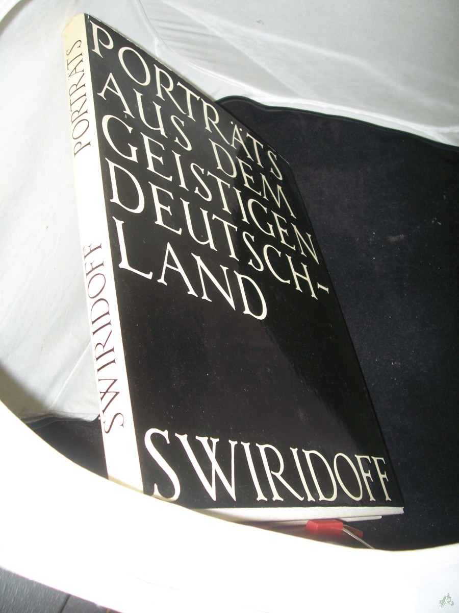 Product image 1 of the product “Porträts aus dem geistigen Deutschland, ”