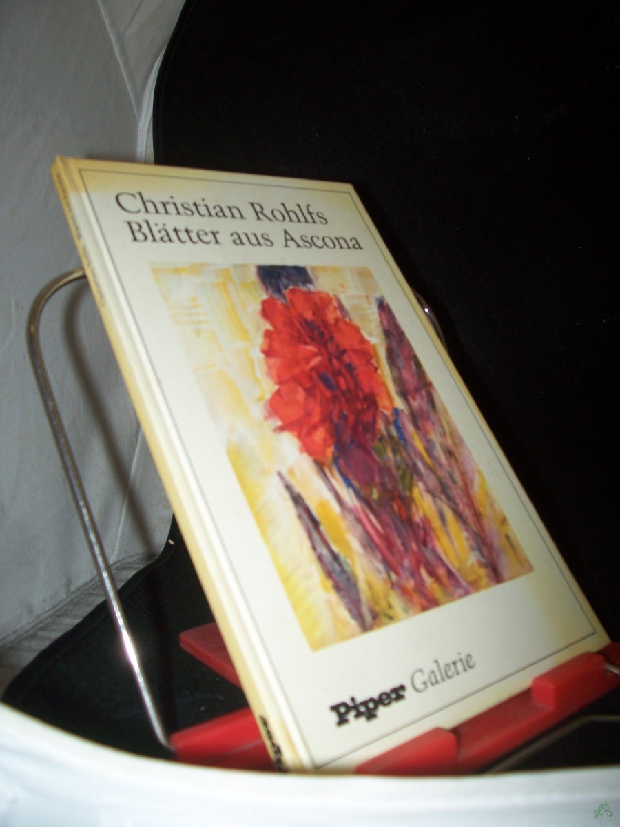 Product image 1 of the product “Blätter aus Ascona : 16 Tempera-Arbeiten / Christian Rohlfs. Mit e. Geleitw. von Helene Rohlfs u. e. Einf. von Paul Vogt ”