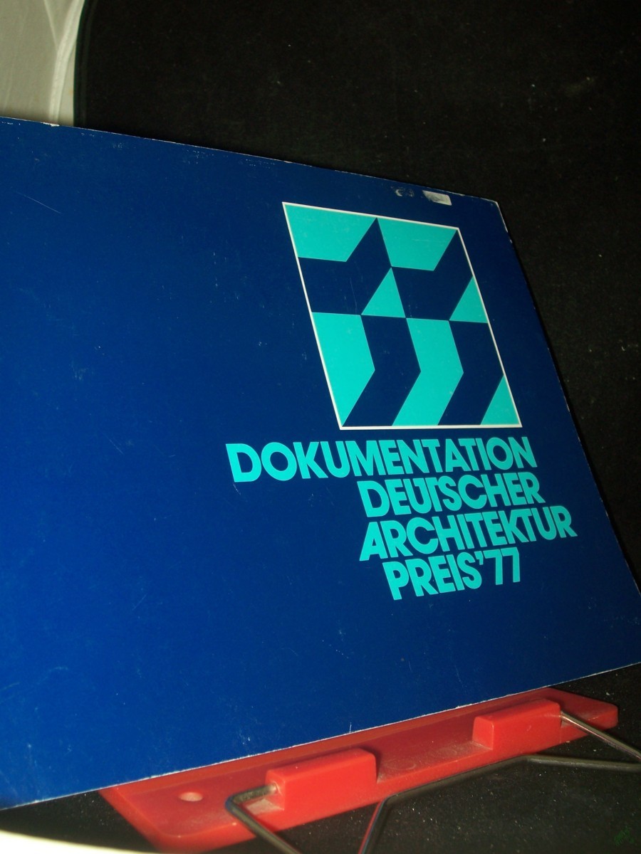 Product image 1 of the product “DOKUMENTATION DEUTSCHER ARCHITEKTURPREIS 1977 ”