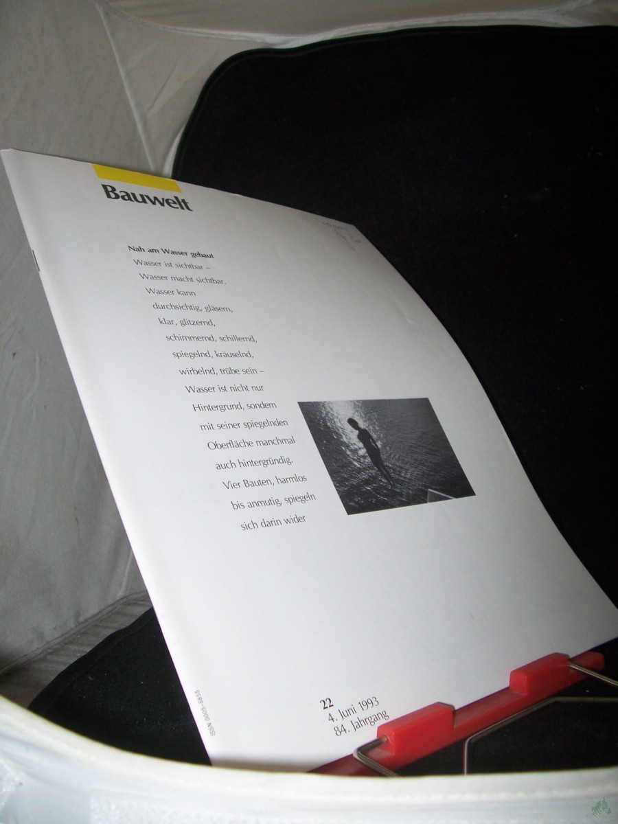 Product image 1 of the product “22/1993 Nah am Wasser gebaut ”
