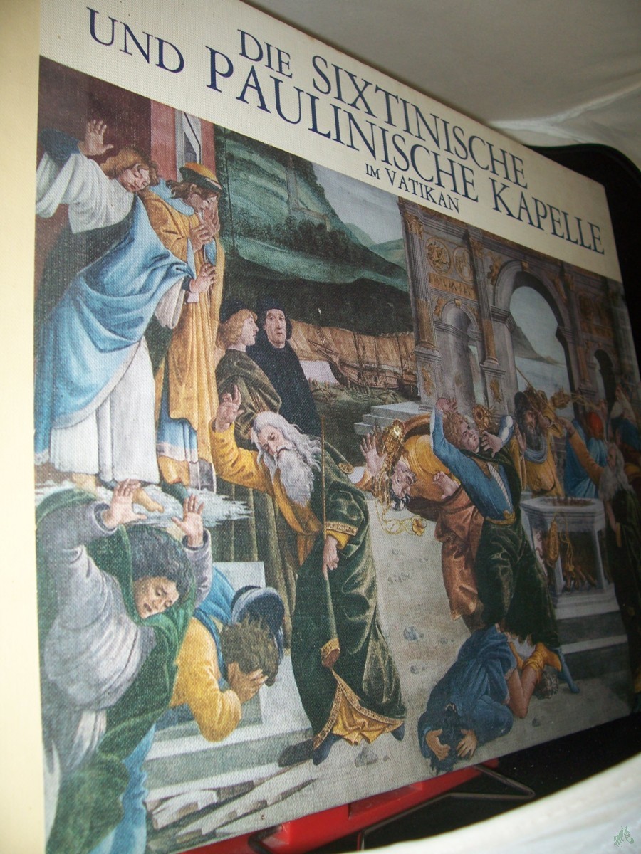 Product image 1 of the product “Die sixtinische und Paulinische Kapelle im Vatikan. ”
