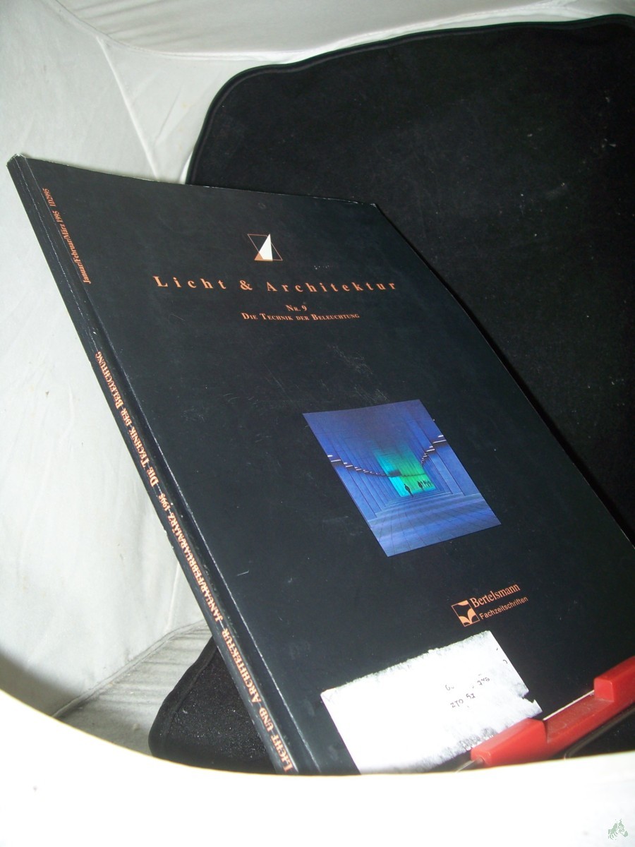 Product image 1 of the product “9/1995 Die Technik der Beleuchtung ”