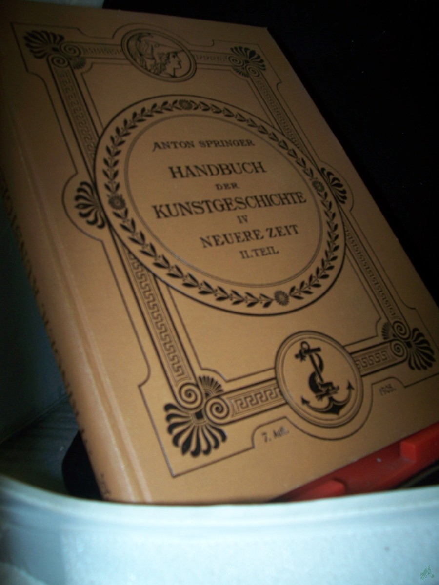 Product image 1 of the product “Handbuch der Kunstgeschichte. IV. Neuere Zeit., II. Teil: Die Renaissance im Norden und die Kunst des 17. und 18. Jahrhunderts. Mit 410 Abbildungen im Text und 3 Farbendrucken. Illustrierte Ausgabe ”