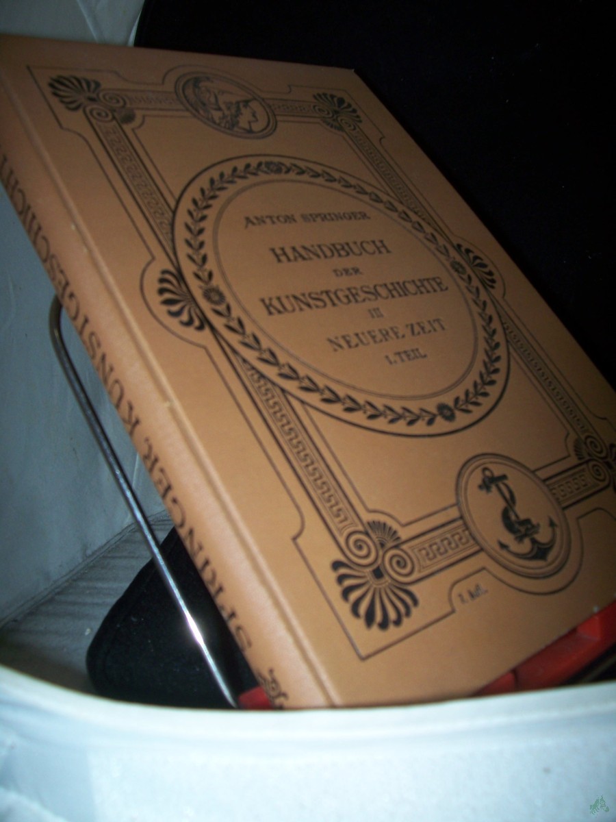 Product image 1 of the product “Handbuch der Kunstgeschichte III. Neuere Zeit 1. Teil Die Renaissance in Italien ”