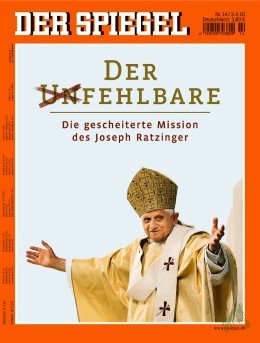 Product image 1 of the product “14/2010, der fehlbare die gescheiterte Mission des Joseph Ratzinger ”