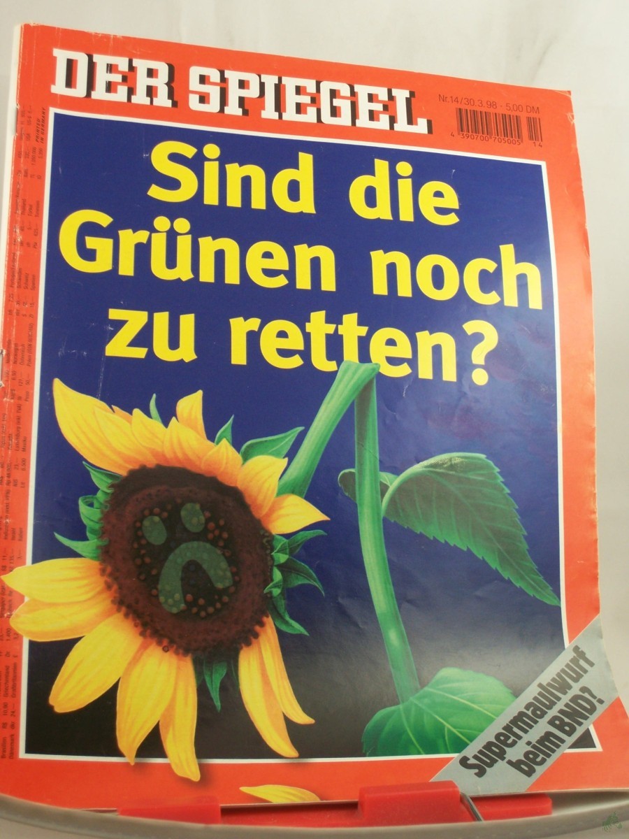 Artikelbild 1 des Artikels “14/1998, Sind die Grünen noch zu retten “