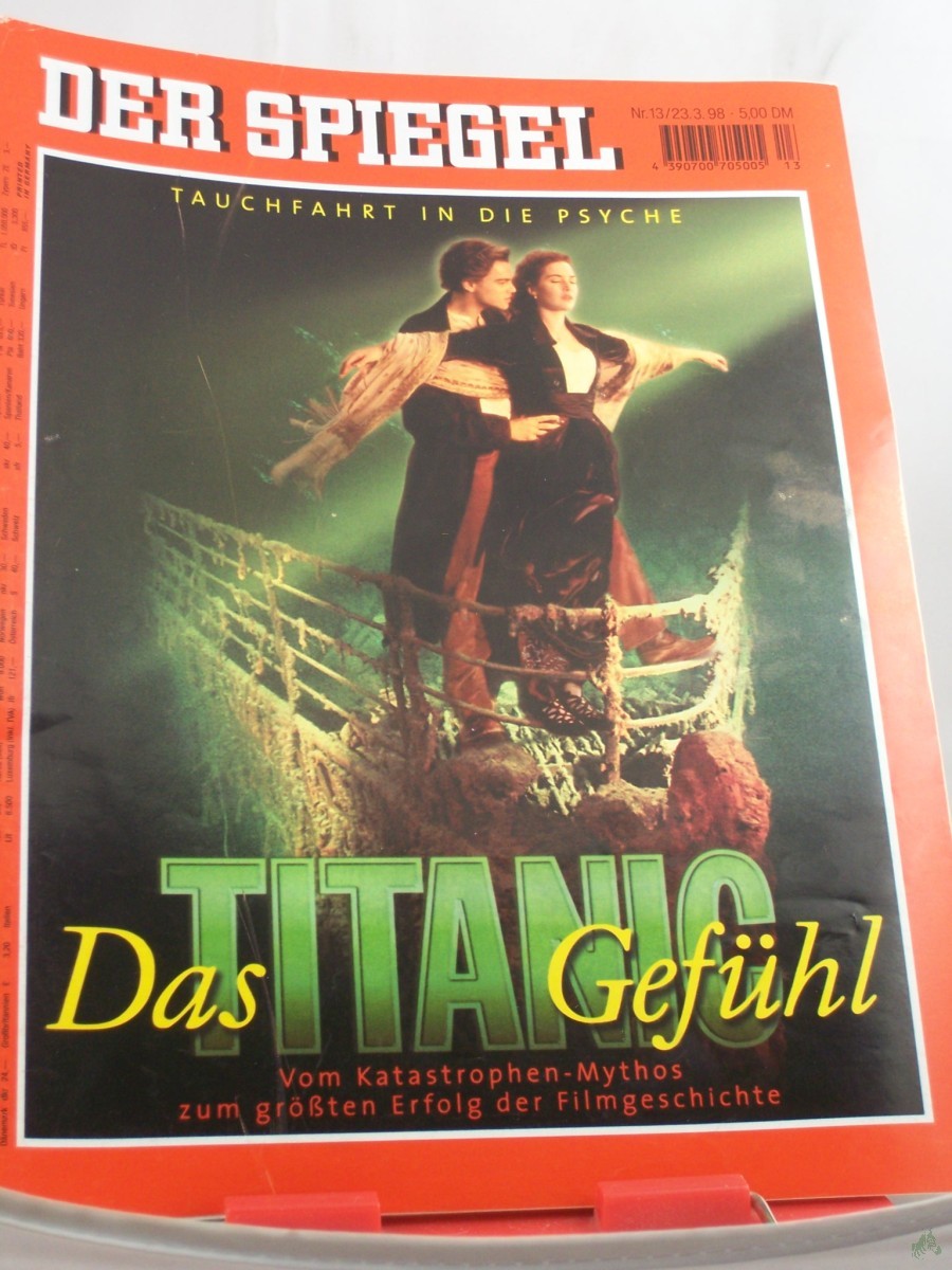 Product image 1 of the product “13/1998, Das Titanic Gefühl ”