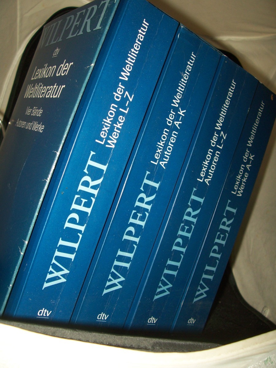 Product image 1 of the product “Lexikon der Weltliteratur : [vier Bände ; Autoren und Werke] / Hrsg. von Gero von Wilpert. Unter Mitarb. zahlr. Fachgelehrter ”