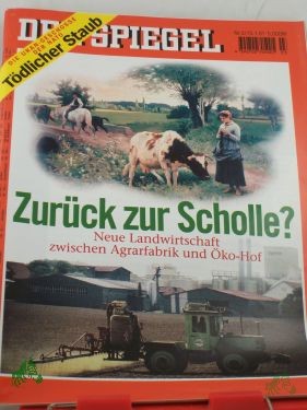 Product image 1 of the product “DER SPIEGEL 3/2001, Zurück zur Scholle, ”