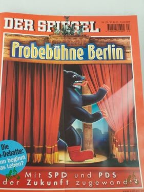 Artikelbild 1 des Artikels “DER SPIEGEL 24/2001, Mit SPD und PDS der Zukunft zugewandt “