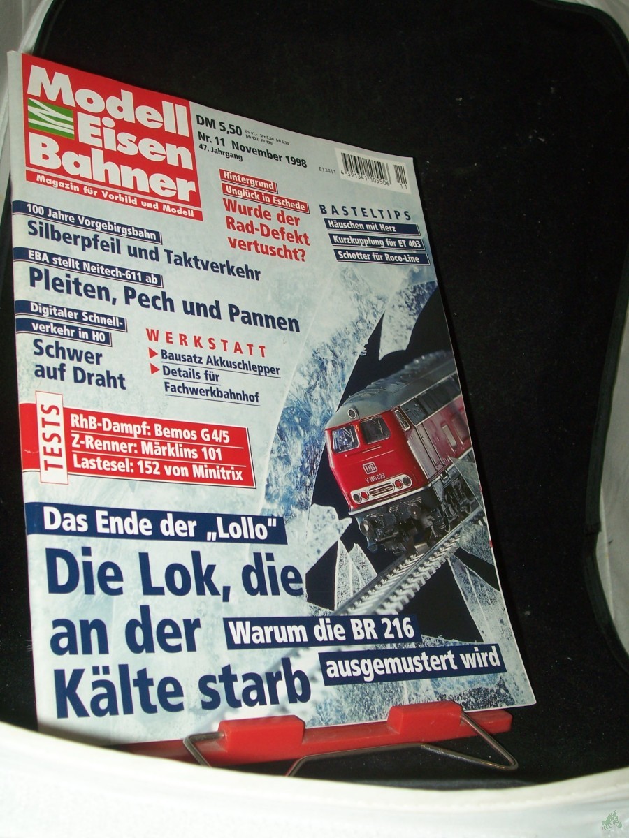 Artikelbild 1 des Artikels “11/1998 Die Lok die an der Kälte starb “