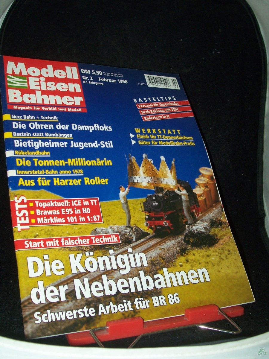 Product image 1 of the product “2/1998 Die Königin der Nebenbahnen ”