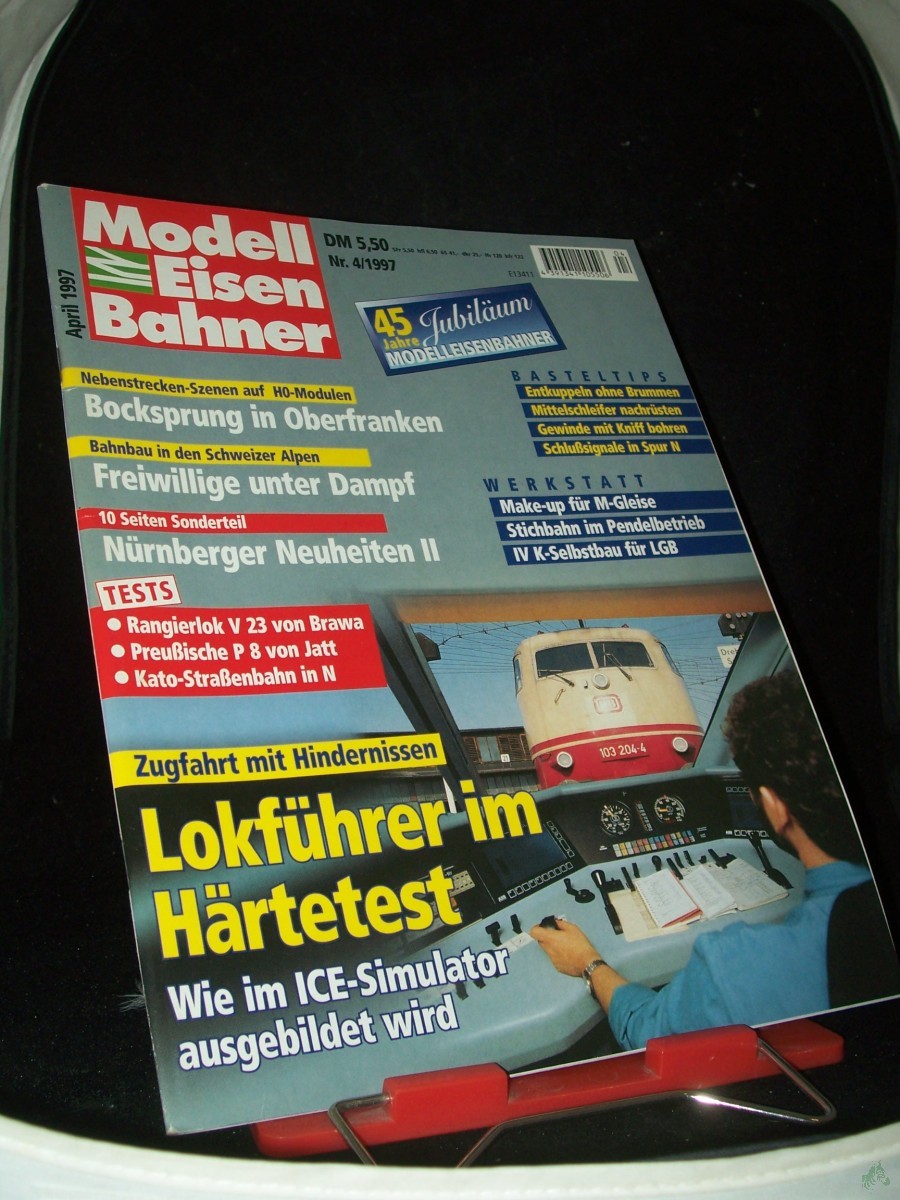 Product image 1 of the product “4/1997 Lokführer im Härtetest ”
