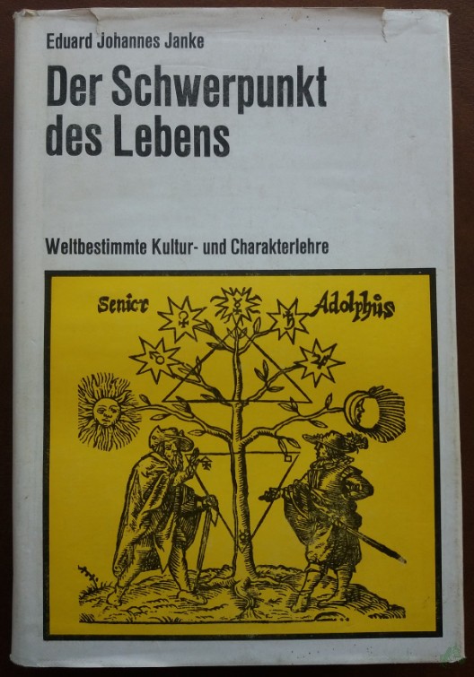 Product image 1 of the product “Der Schwerpunkt des Lebens : Weltbestimmte Kultur- u. Charakterlehre / Eduard Johannes Janke ”