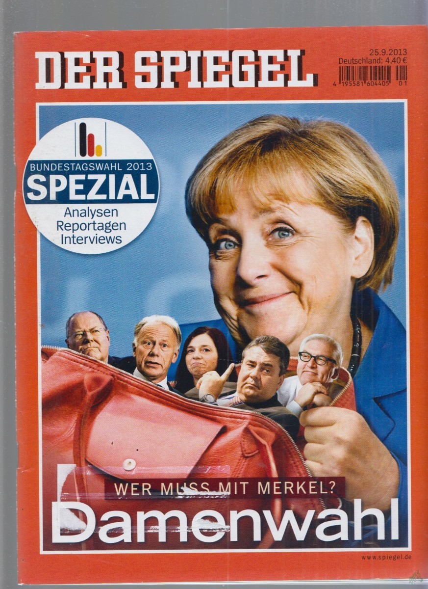Artikelbild 1 des Artikels “2013 Wer muss mit Merkel? Damenwahl “