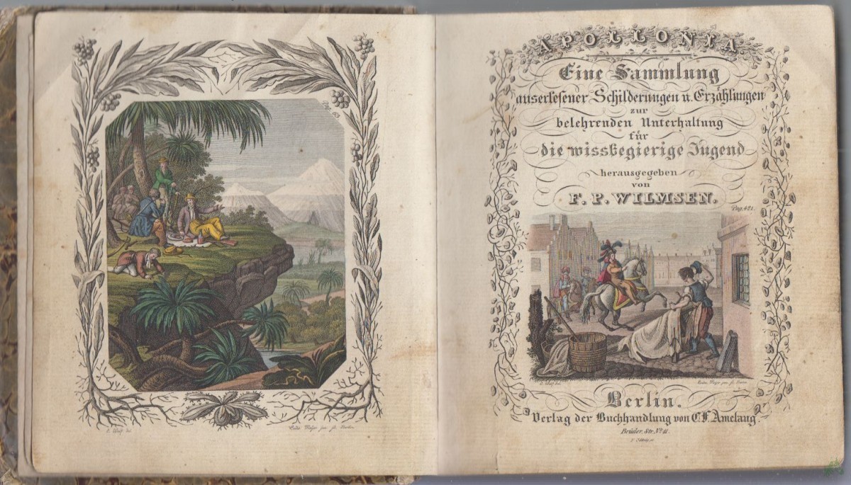 Artikelbild 1 des Artikels “Apollonia. Eine Sammlung auserlesener Schilderungen und Erzählungen zur belehrenden Unterhaltung für die wissbegierige Jugend “