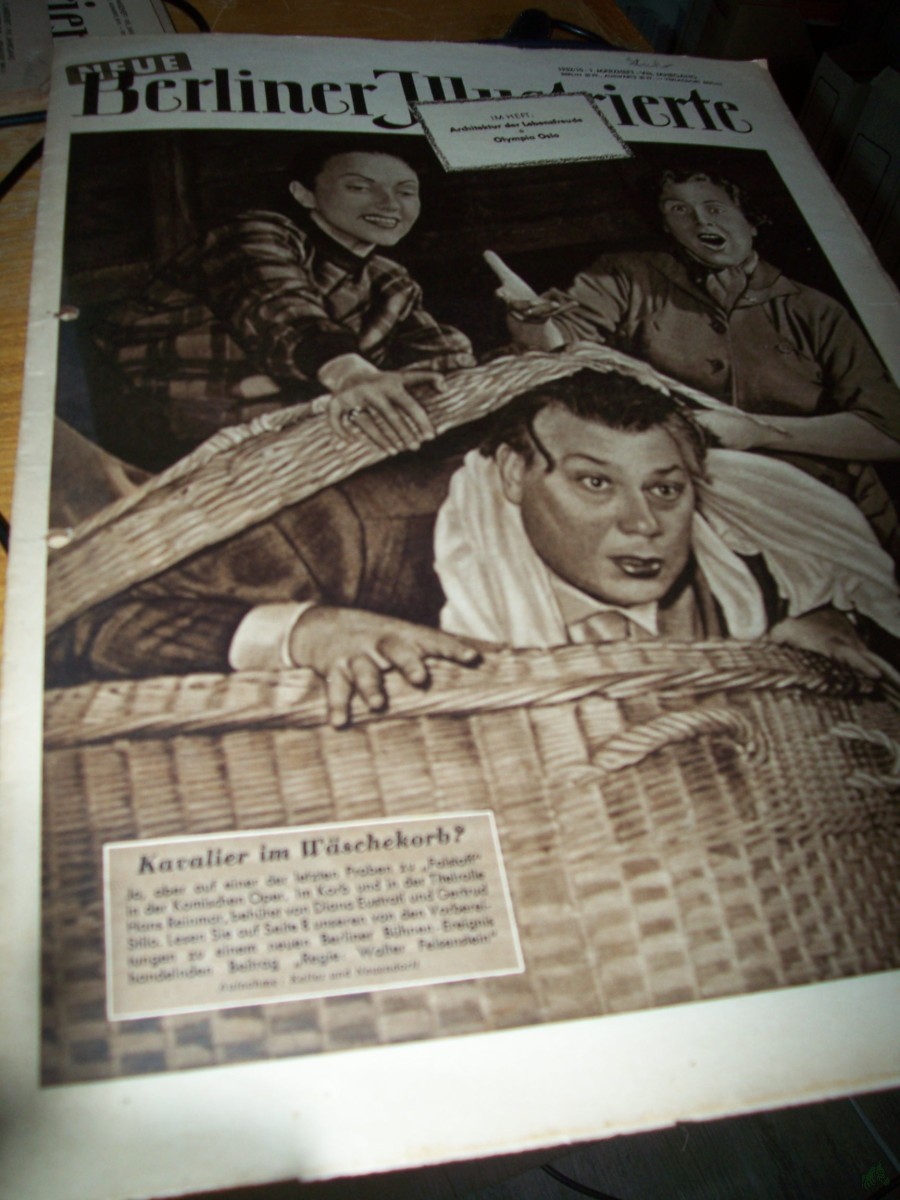 Artikelbild 1 des Artikels “10/1952 Kavalier im Wäschekorb “