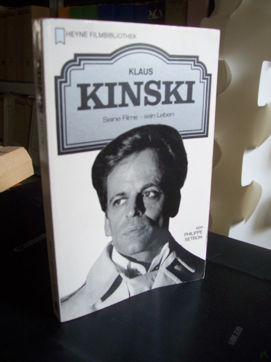 Artikelbild 1 des Artikels “Klaus Kinski : seine Filme - sein Leben / von Philippe Setbon. [Dt. Übers.: Hartmut Zahn ; Sylvia Madsack] “
