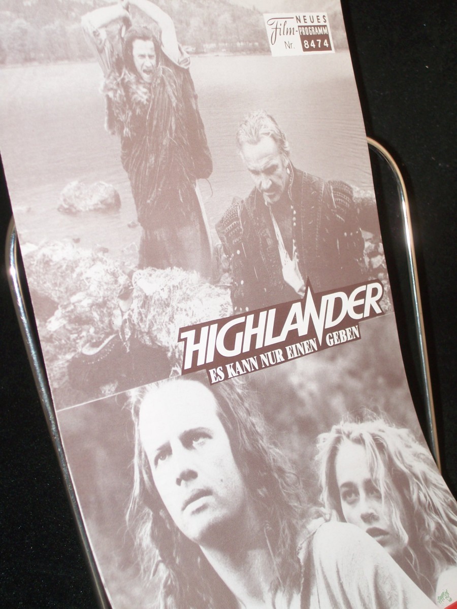 Product image 1 of the product “Nr. 8474, August 1986, Highlander - es kann nur Einen geben ”