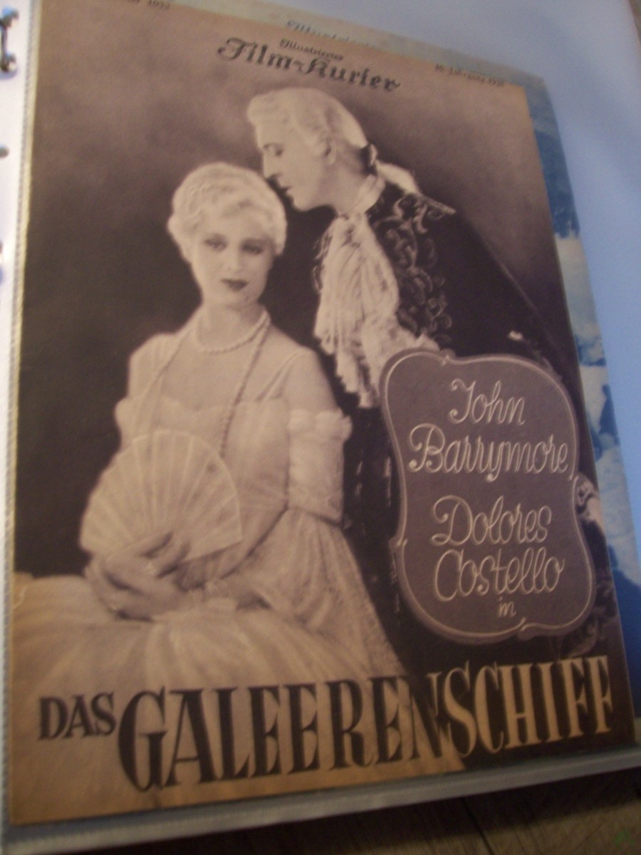 Product image 1 of the product “Nummer 1032, 1928, Das Galeerenschiff, mit John Barrymore und Dolores Costello ”