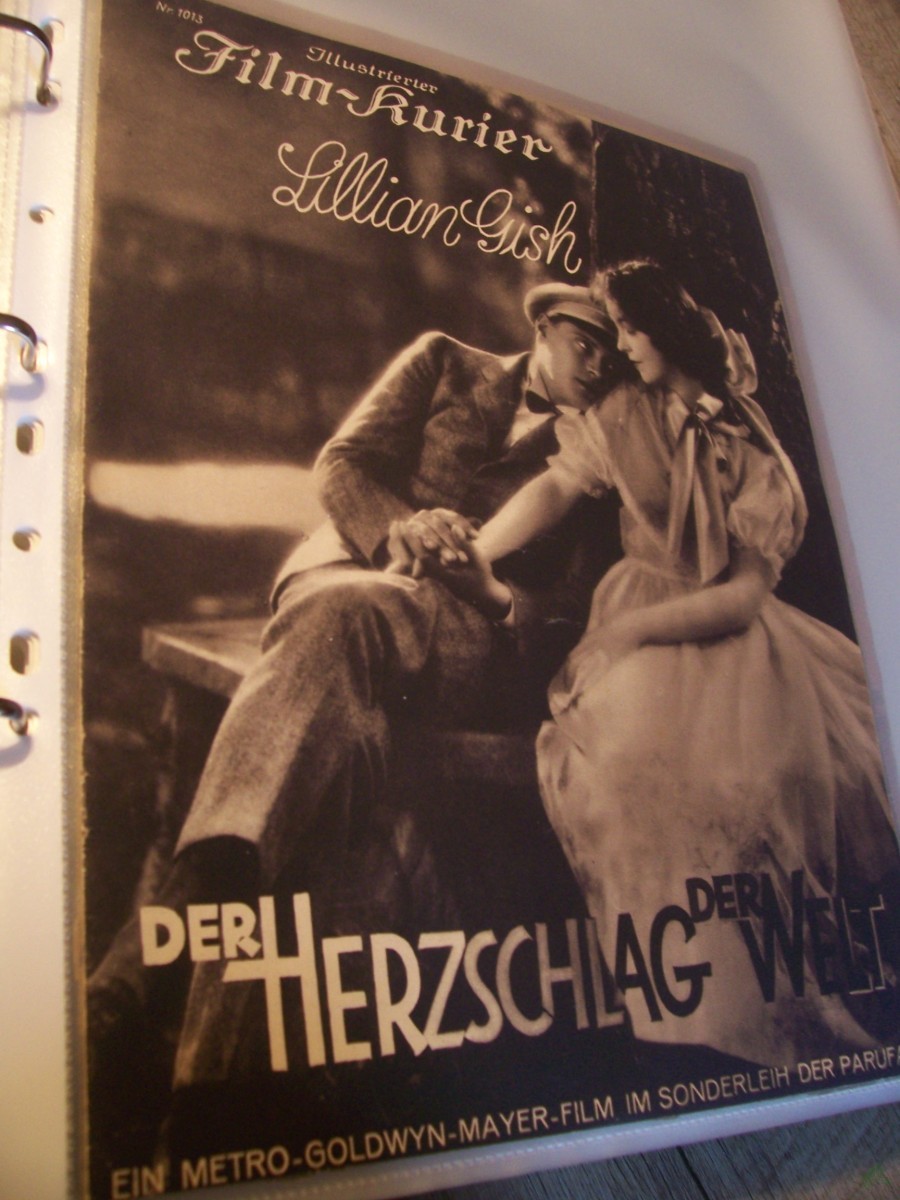 Product image 1 of the product “Nummer 1013, Der Herzschlag der Welt, mit Lillian Gish, ”