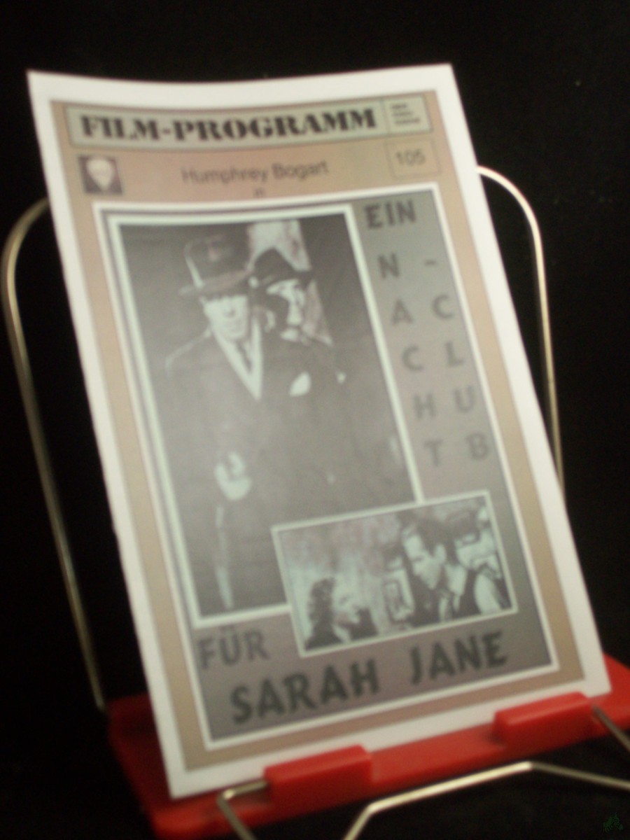 Product image 1 of the product “Nr. 105, o. J., Ein Nachtclub für Sarah Jane ”