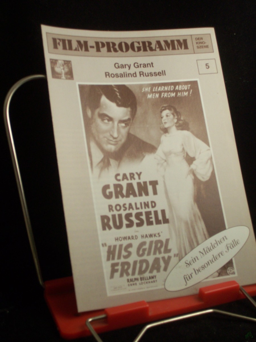 Artikelbild 1 des Artikels “Nr. 5, o. J., Sein Mädchen für besondere Fälle - His Girl Friday “