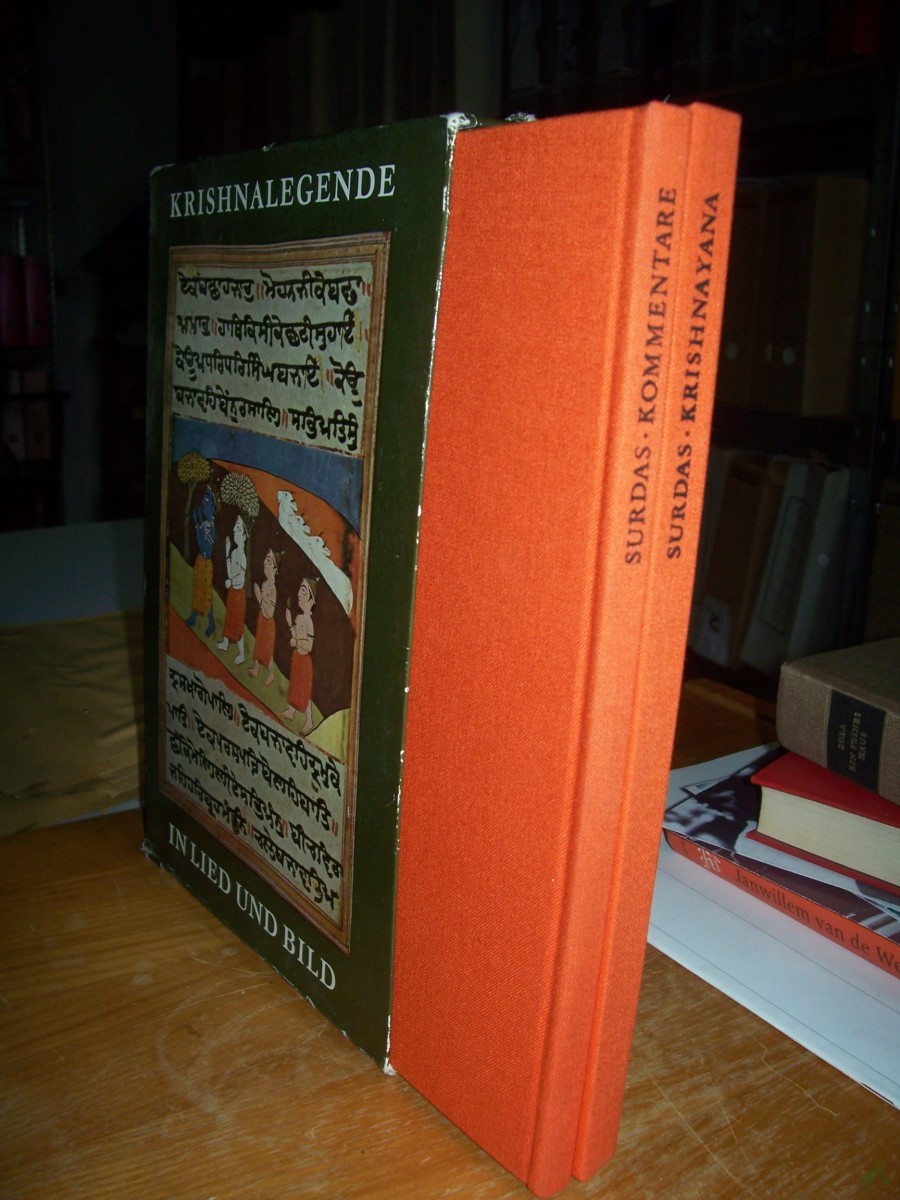 Product image 1 of the product “Krishnayana : d. Hohe Lied d. Gottes Krishna ; e. Ausw. aus d. 10. Buch d. Sursagar / Surdas. [Hrsg. u. aus d. Braj (Alt-Hindi) übertr. von Natalija Michailovna Sazanova. Dt. Textfassung d. Lieder u. Zusammenstellung d. Krishna-Legende von ”