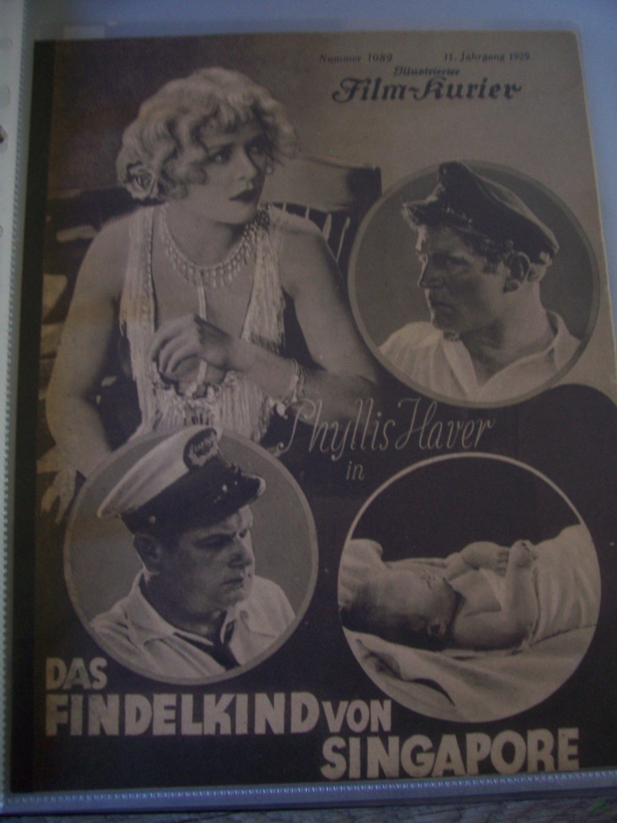 Artikelbild 1 des Artikels “Nummer 1089, 1929, Das Findelkind von Singapore “