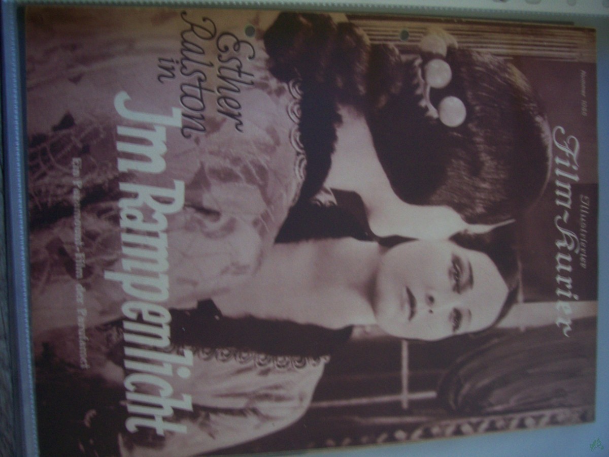 Product image 1 of the product “Nummer 1088, Im Rampenlicht, mit Esther Ralston ”