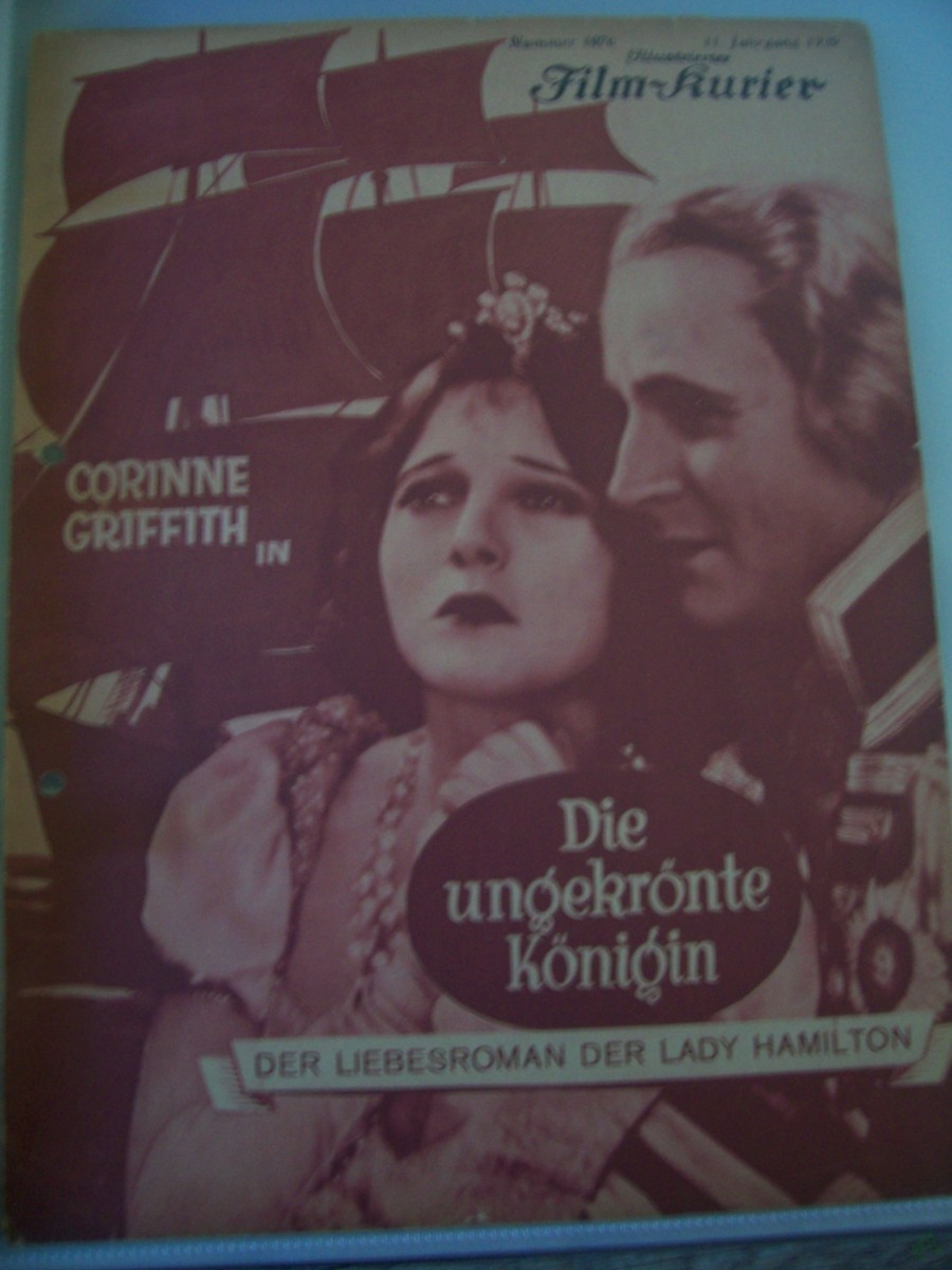Product image 1 of the product “Nummer 1076, 1929, Die ungekrönte Königin, Der Liebesroman der Lady Hamilton ”